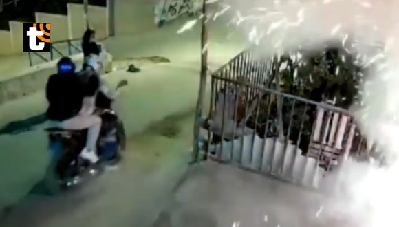 Lanzan explosivo a vivienda en Carabayllo