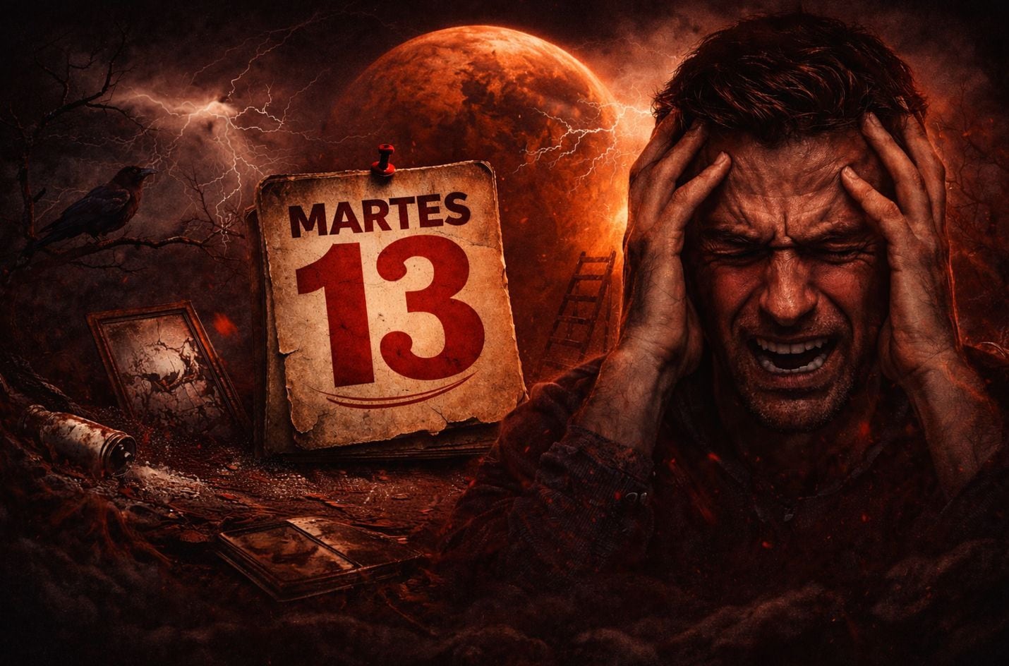 Es uno de los peores días del año para los supersticiosos. Foto: ¡Stock.