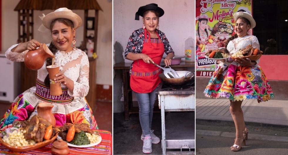 "En mis inicios seguía trabajando como empleada del hogar para juntar dinero y comprar mis trajes y lanzar mis producciones musicales", recordó Martina. Fotos: Trome.