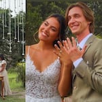 Sasha Kapsunov contrajo matrimonio con la mamá de su hija, Jocelyne Galarreta