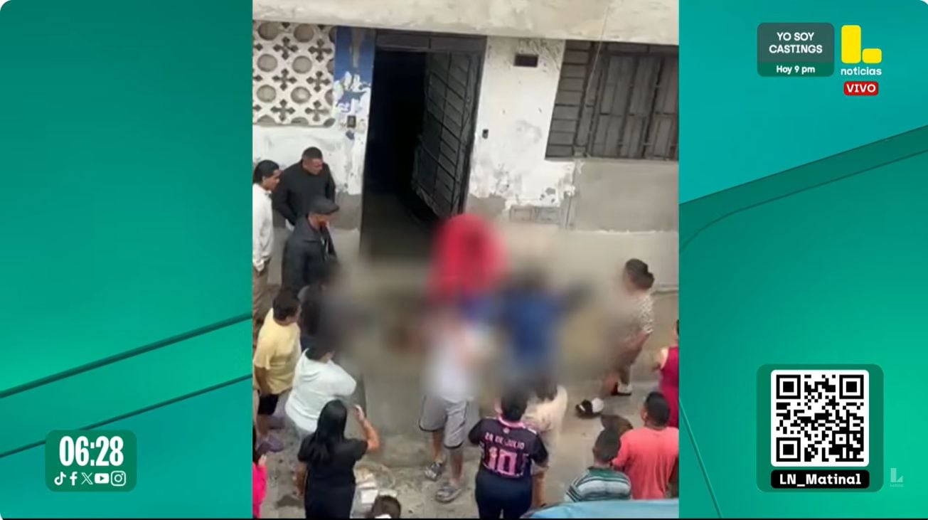 Asesinan a padre de familia en la puerta de su casa en el Callao. Foto: Latina