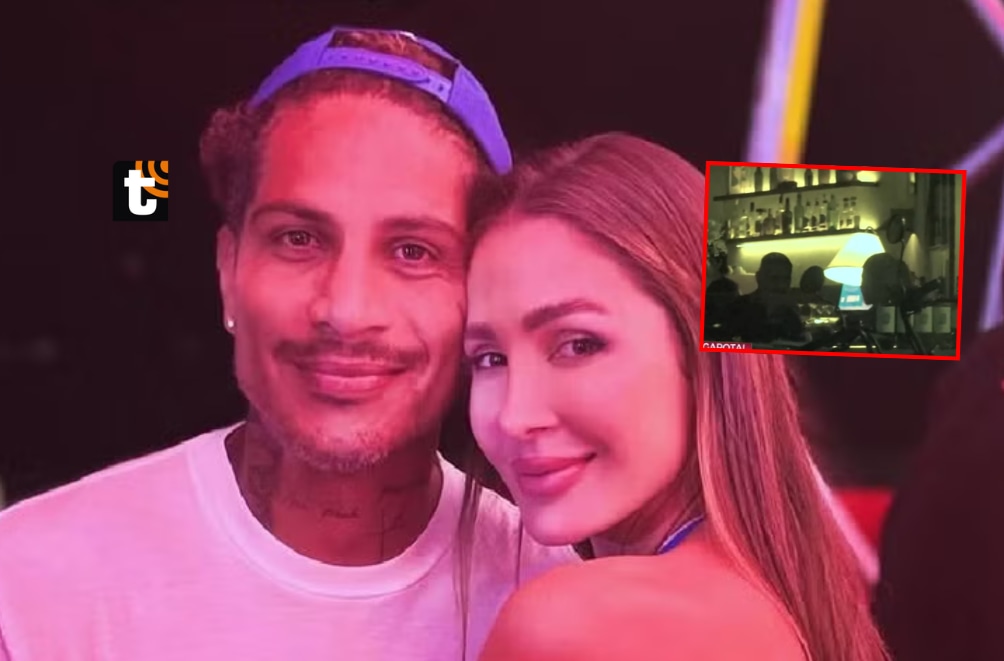 Paolo Guerrero y Ana Paula Consorte son captados cenando.