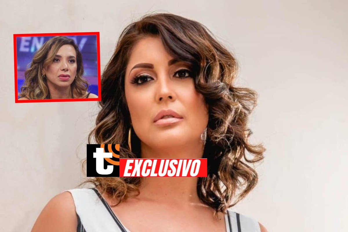 Karla Tarazona solo está concentrada en pasarla bien, reír y en lo que opinen sus hijos . (Foto: Trome)