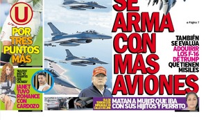 PERÚ SE ARMA CON MÁS AVIONES