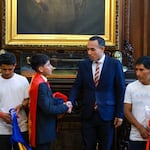 Clíver Huamán fue recibido por el presidente José Jerí en Palacio de Gobierno | VIDEO