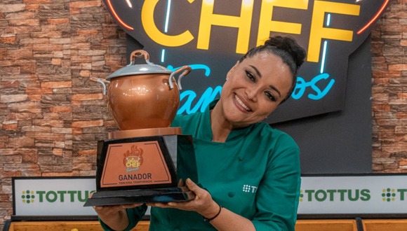 Mariella Zanetti se llevó el primer lugar en la tercera temporada de El Gran Chef famosos. (Difusión)