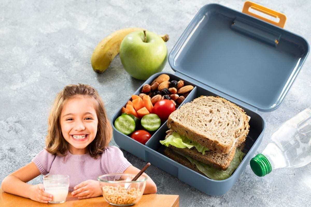 La lonchera o refrigerio debe ser el refuerzo de un desayuno tomado antes de salir de casa. Foto: Composición / iStock.