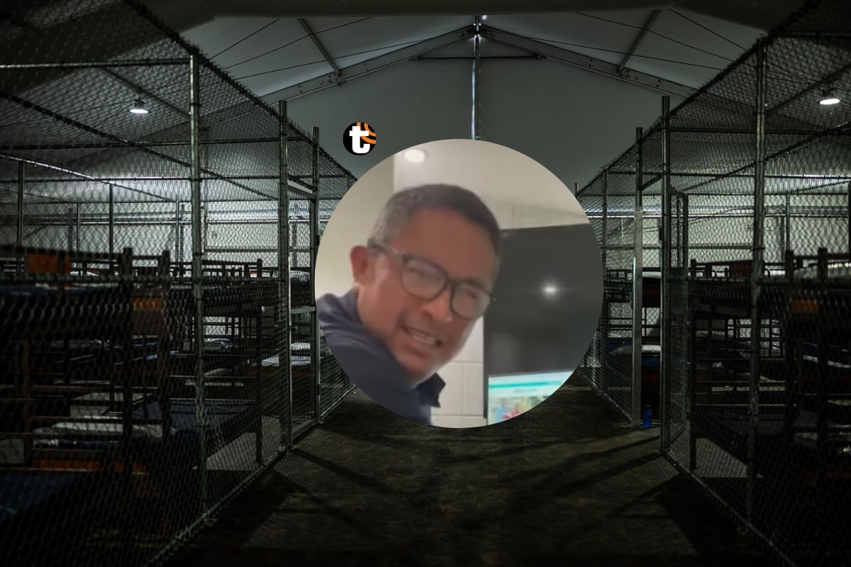 Peruano Ricardo Quintana estuvo recluido en Alligator Alcatraz