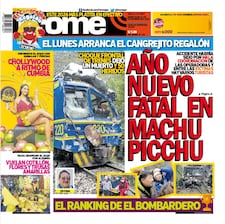 AÑO NUEVO FATAL EN MACHU PICCHU
