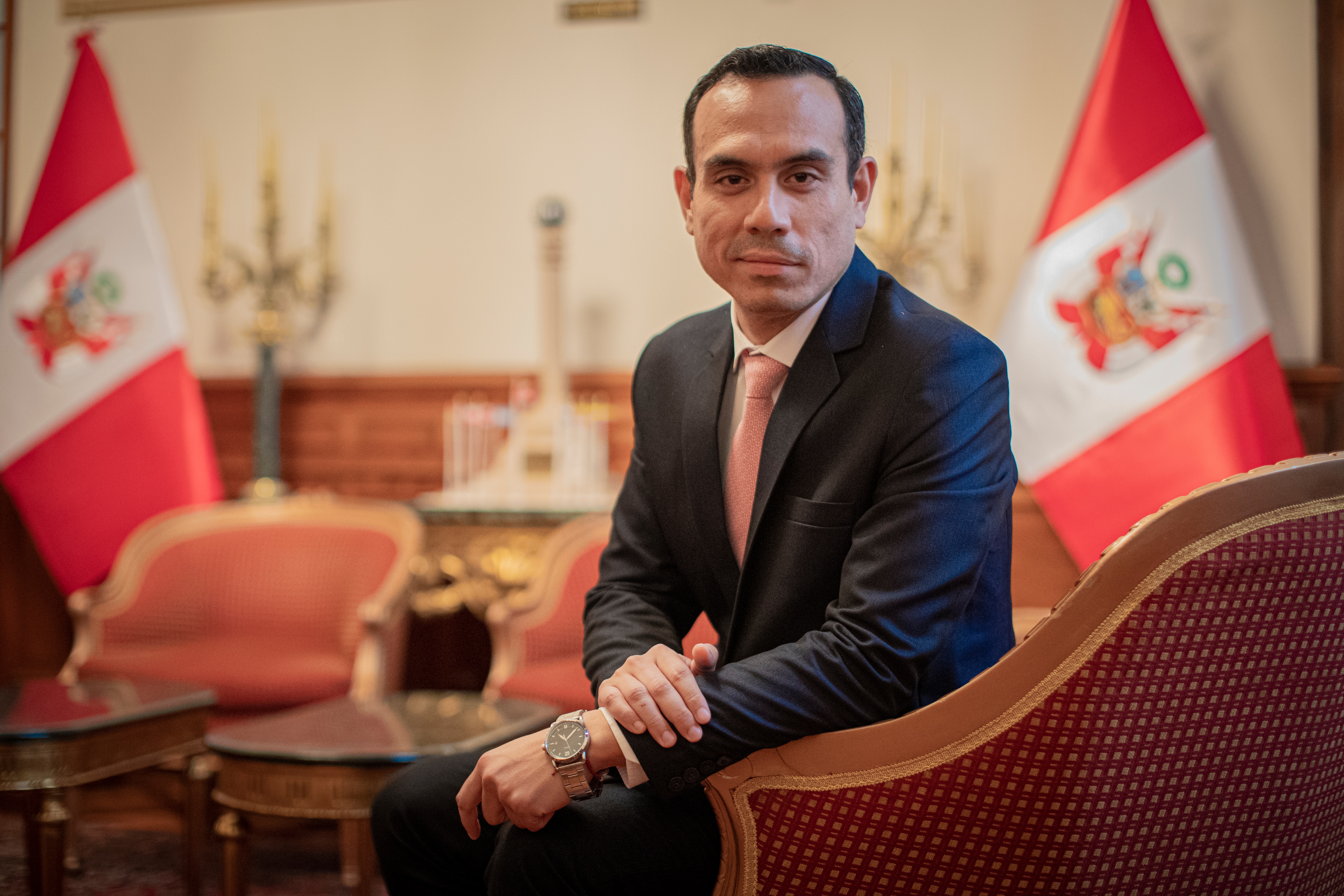 José Jerí. Foto: GEC / Hugo Pérez