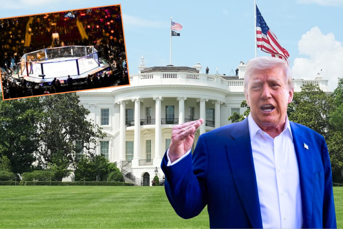 El 2026 UFC llegará a la Casa Blanca. (Composición: Agencias)