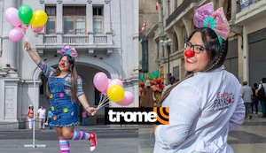 Payasita Pimpola es el ángel de los hospitales: alegra a niños con cáncer y abuelitos discapacitados