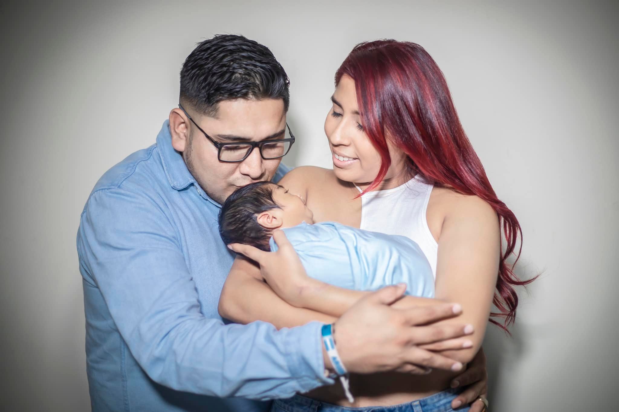 Su bebé acaba de cumplir cuatro meses. Foto: Facebook.