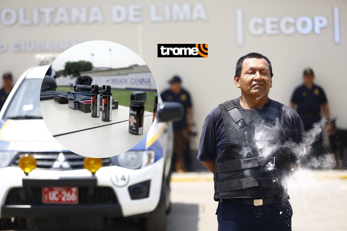 Serenos podrán utilizar chalecos antibala y gases pimienta, entre otras armas no letales.