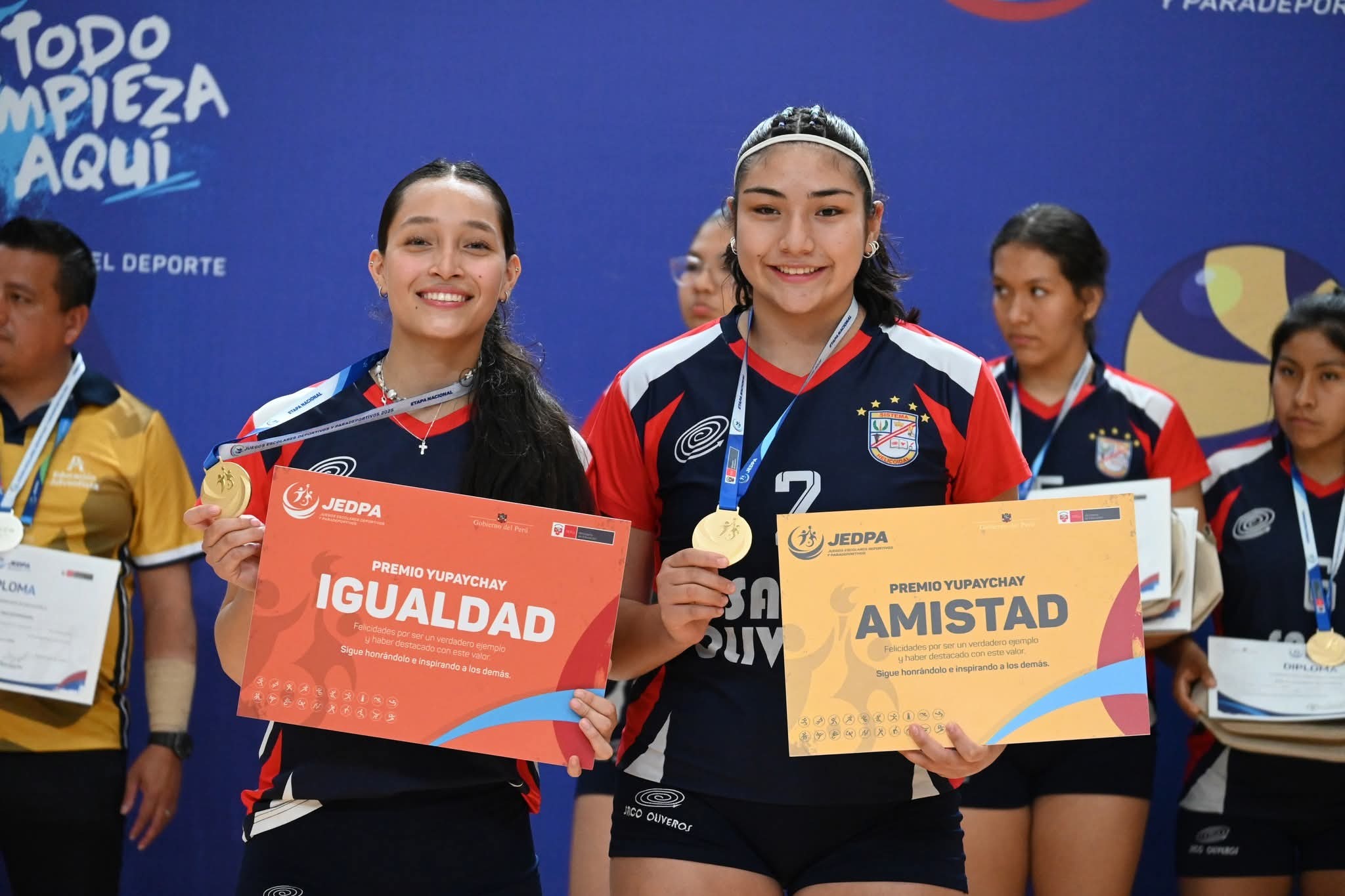 Participaron escolares de todo el país.