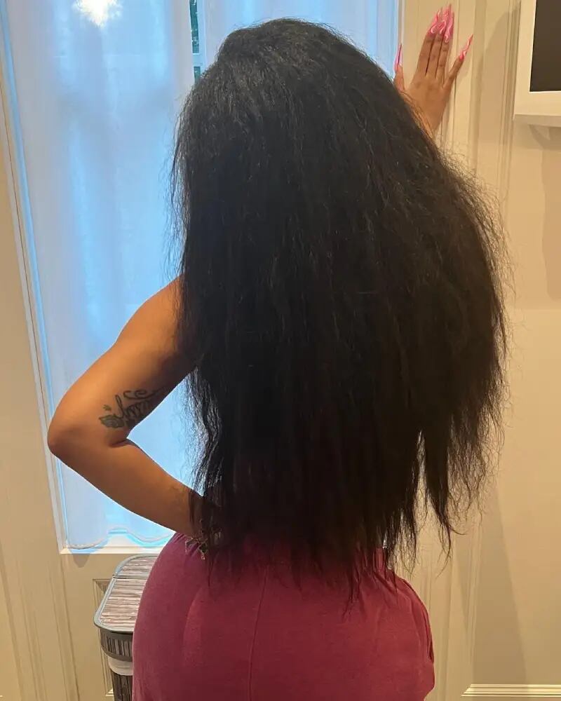 Cardi B mantiene el cuidado de su cabello con agua de cebolla. (Foto: Instagram / Cardi B)