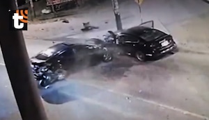 ¡Brutal choque en Chaclacayo! Impacto frontal entre dos autos deja siete heridos