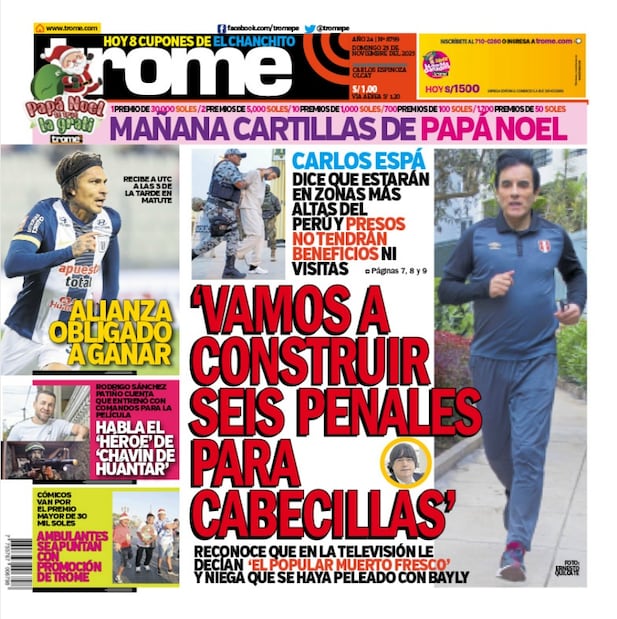 Portada Trome