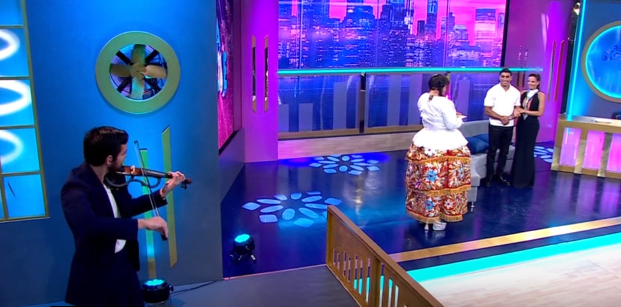 Alejandra Baigorria y Said Palao en 'Esta Noche'.