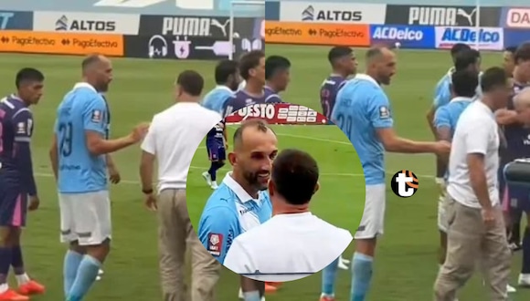TROME | Se filtró video de cómo inició pelea de Hernán Barcos y Pablo Guede. Video: Redes