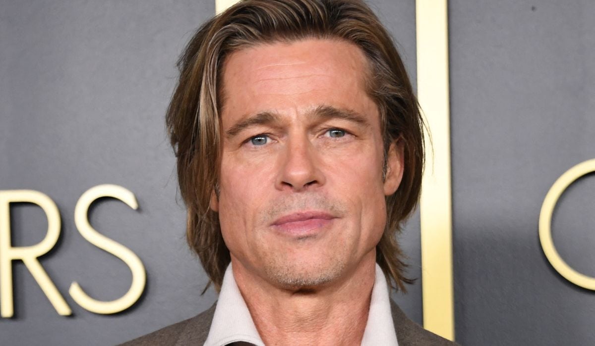 Cuando Brad Pitt llegó al almuerzo de los nominados a los Oscar 2020 en el teatro Dolby de Hollywood el 27 de enero de 2020 (Foto: Valerie Macon / AFP)