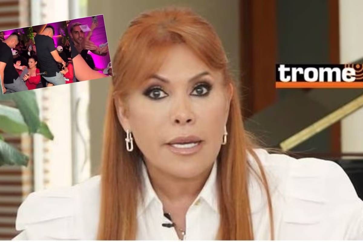 Magaly Medina da con palo a jugadores de Alianza Lima. (Captura TV)