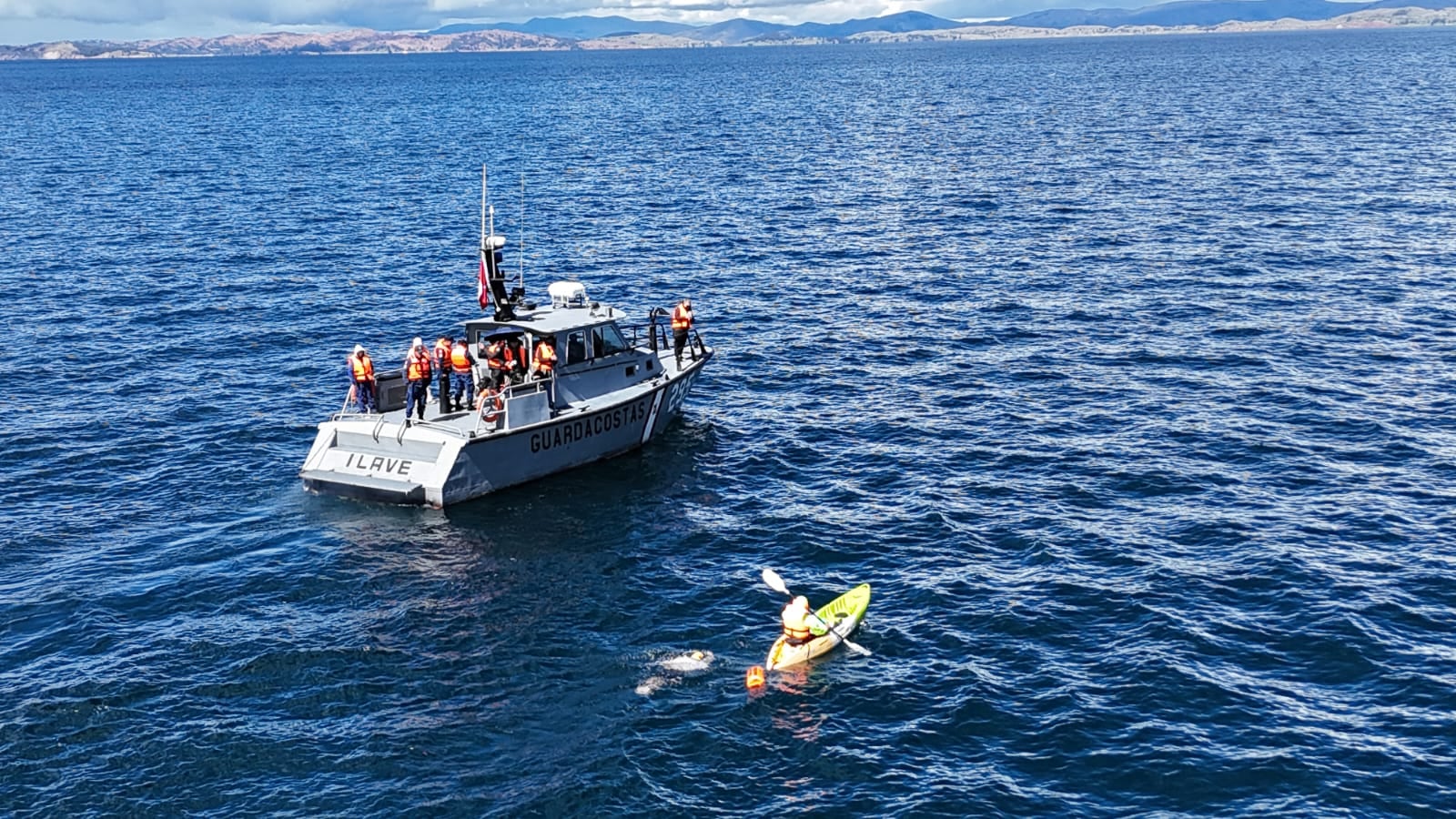 Se realizó a más de 3,800 metros sobre el nivel del mar y con temperaturas del agua cercanas a los 12 °C. Foto: Difusión.