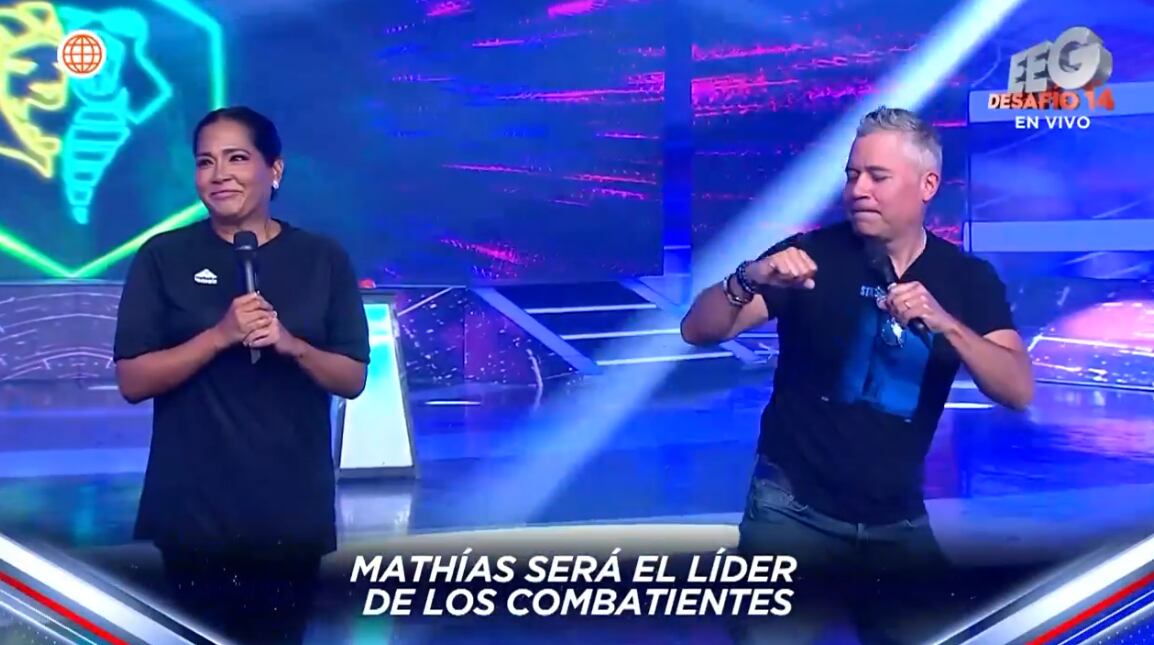 Mathías Brivio bailó por primera vez 'Combate es bacán'.