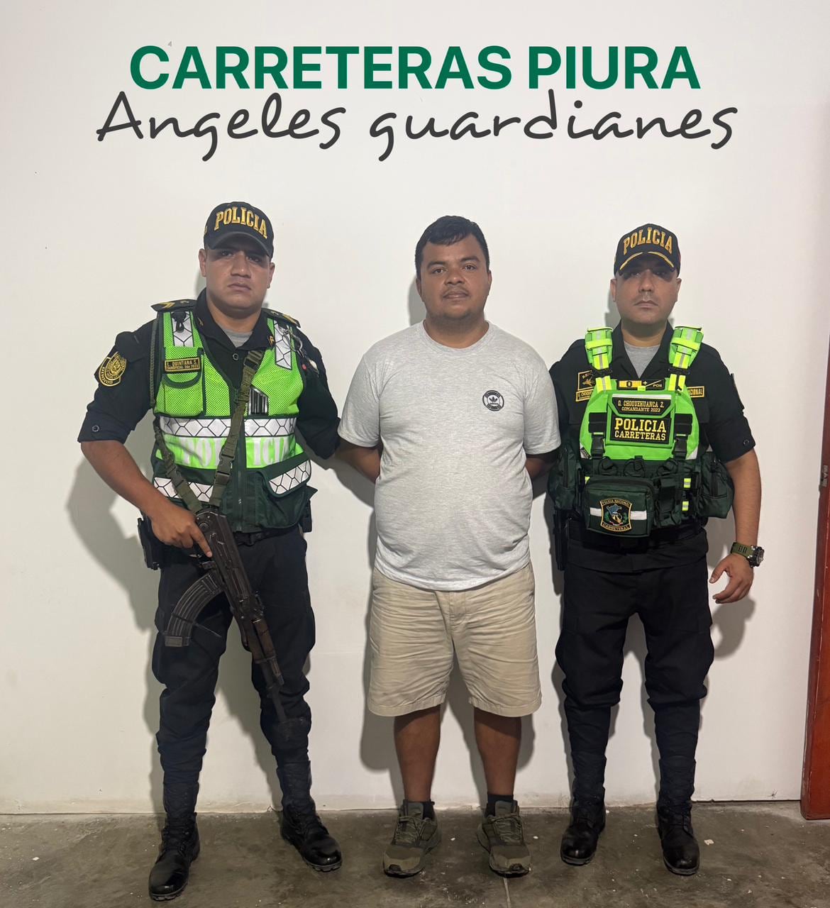 Policía de Carreteras interviene a implicado en crimen de extrabajadora del Congreso de la República