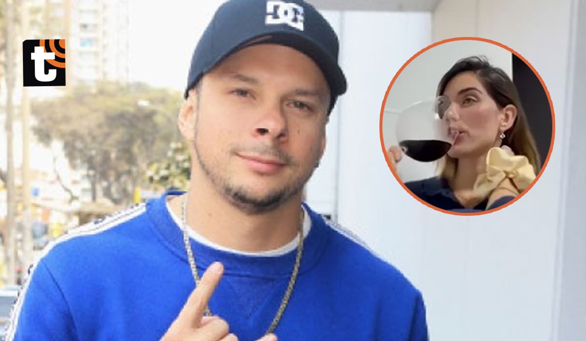 Korina Rivadeneira reaparece bebiendo tras la respuesta de Mario Hart: “Mañana daré una patinada más”