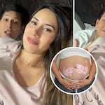 Darinka Ramirez presenta por primera vez al padre de su bebé