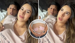 Darinka Ramirez presenta por primera vez al padre de su bebé