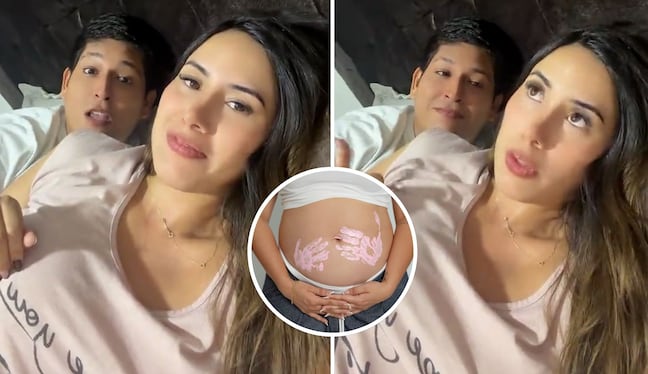 Darinka Ramirez presenta por primera vez al padre de su bebé