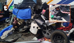 ¡Tragedia en Navidad! Familia entera muere aplastada en su miniván tras quíntuple choque en Casma