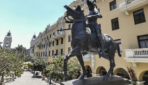 Gran controversia por regreso de la estatua de Francisco Pizarro al Centro Histórico de Lima