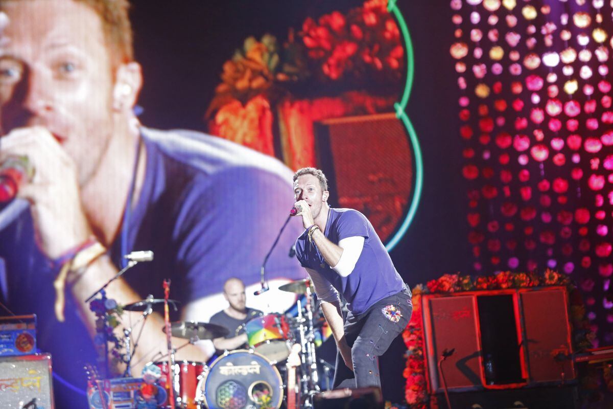 El grupo británico Coldplay tocará en el Perú este 20 de septiembre en el Estadio Nacional. (Foto: Dante Piaggio / El Comercio)