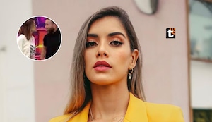 Korina enfrenta incómodo momento por comentarios en doble sentido de actor: “Me jalas la pi...”