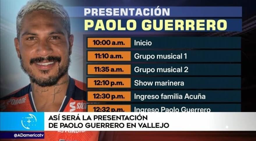 Programa de presentación de PG9.