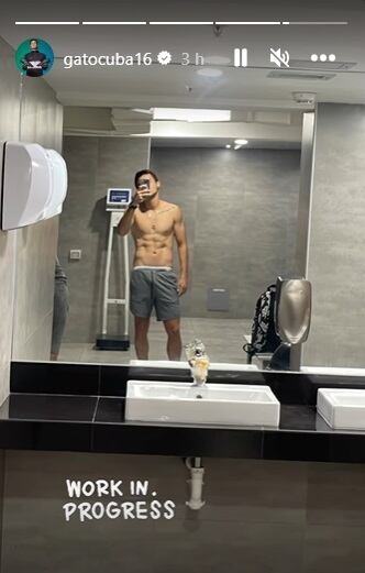 Rodrigo 'Gato' Cuba presume su cuerpo en redes. (Foto: @gatocuba16).