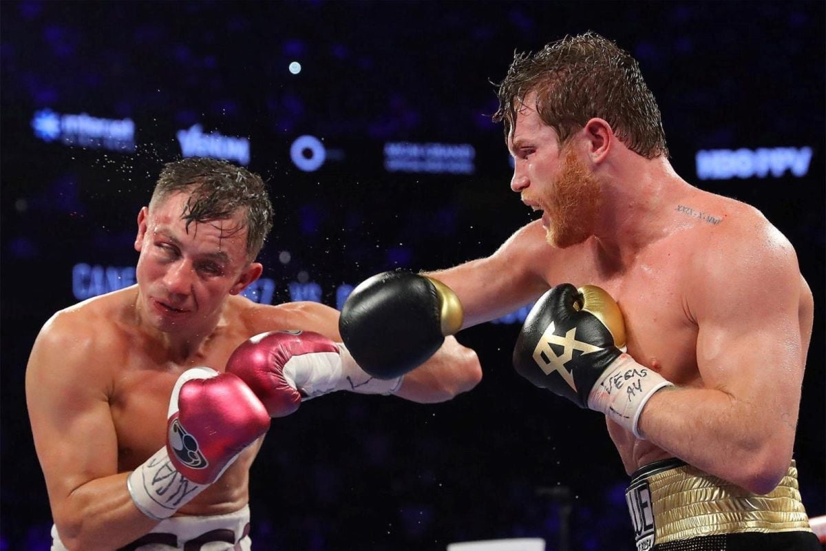 Saúl Álvarez retuvo sus títulos ante Gennady Golovkin (Foto: EFE)