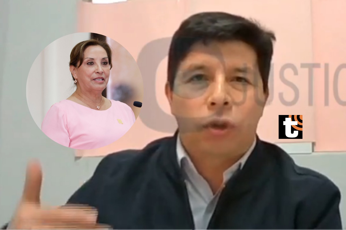 Pedro Castillo reiteró que es víctima de un complot liderado por Dina Boluarte.