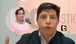 Pedro Castillo dice acusaciones en su contra son “cortina de humo” y tilda de “ama de llaves de Palacio” a Dina Boluarte
