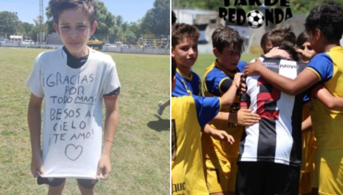 Niño de 11 años emocionó con mensaje para su madre fallecida.