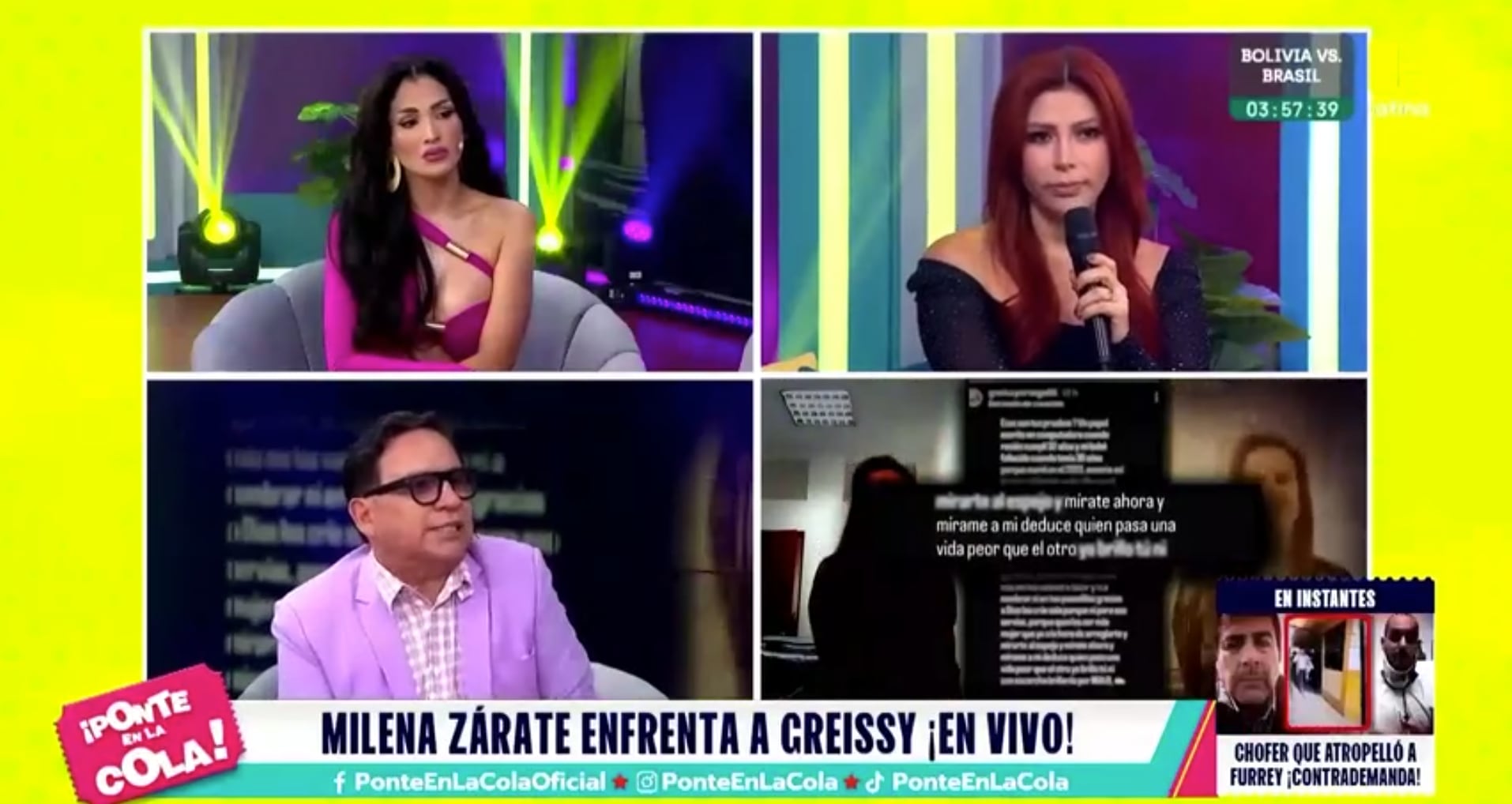 Modelo explica por qué ya no cree en nada de lo que dice su hermana Greissy Ortega. (Foto: Ponte en la cola / Latina)