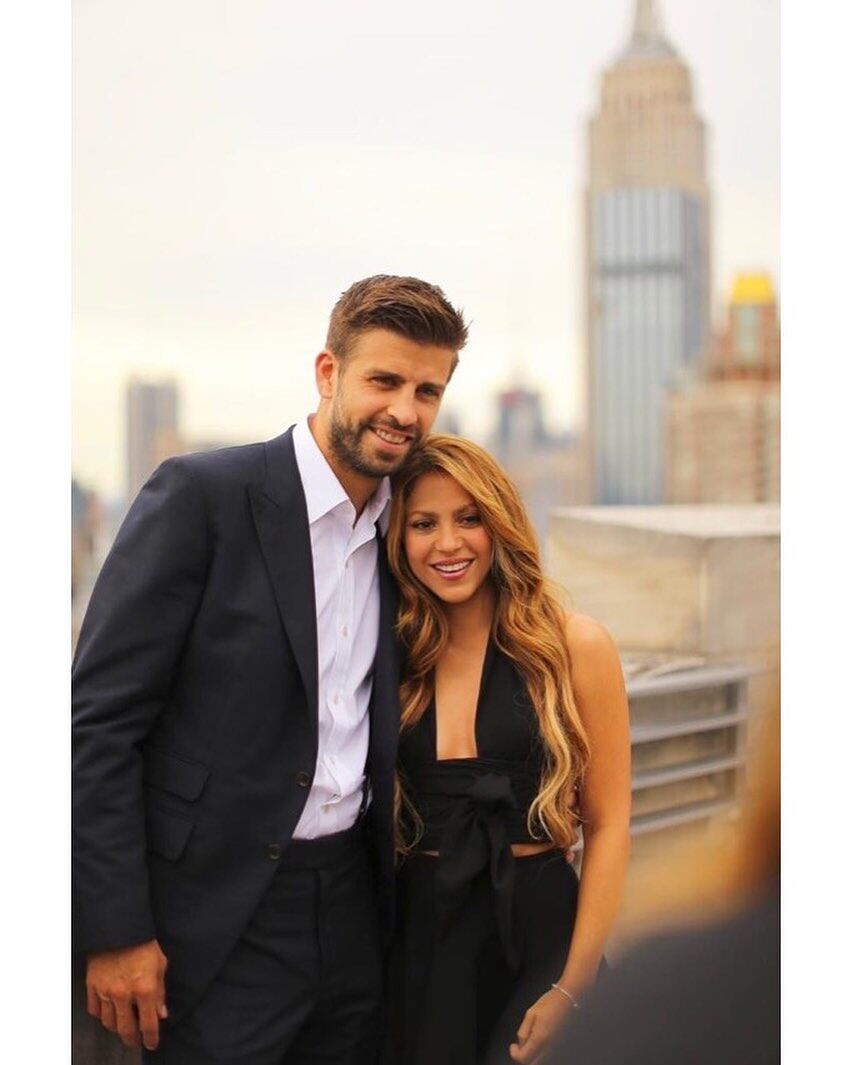Shakira y Gerard Piqué cuando disfrutaban de su romance (Foto: Shakira/Instagram)