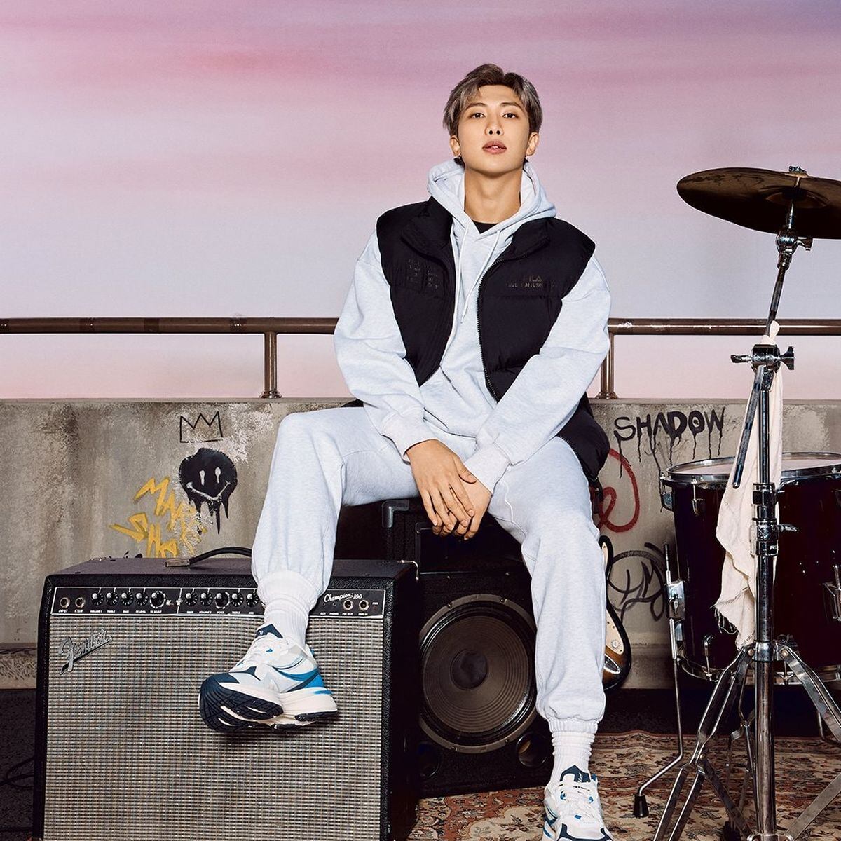 Su nombre artístico RM viene de las siglas de Rap Monster, seudónimo con el que se dio a conocer (Foto: RM / Facebook)