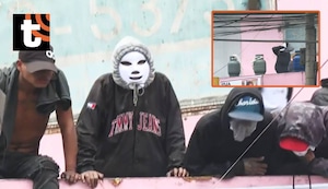 ¡Pánico en Lince! Sujetos encapuchados amenazan con reventar balones de gas para evitar desalojo