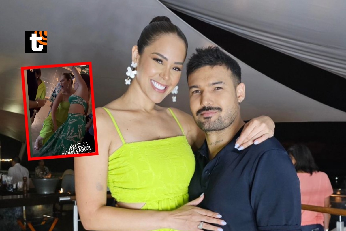 Karen Schwarz cumplió 40 años y lo celebró perreando