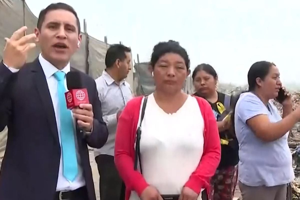 Madre pedía ayuda a las autoridades para ubicar el cuerpo de su hijo. Foto: América noticias