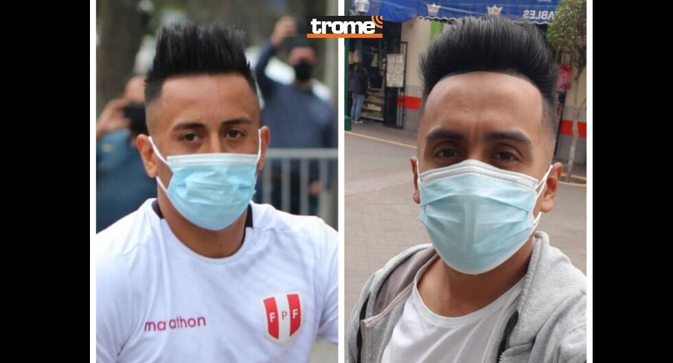 Hinchas vacilan en las redes y piden fotito en las calles al 'doble' de Cuevita. (Trome / Isabel Medina)